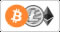 You can purchase tokens by Crypto currency